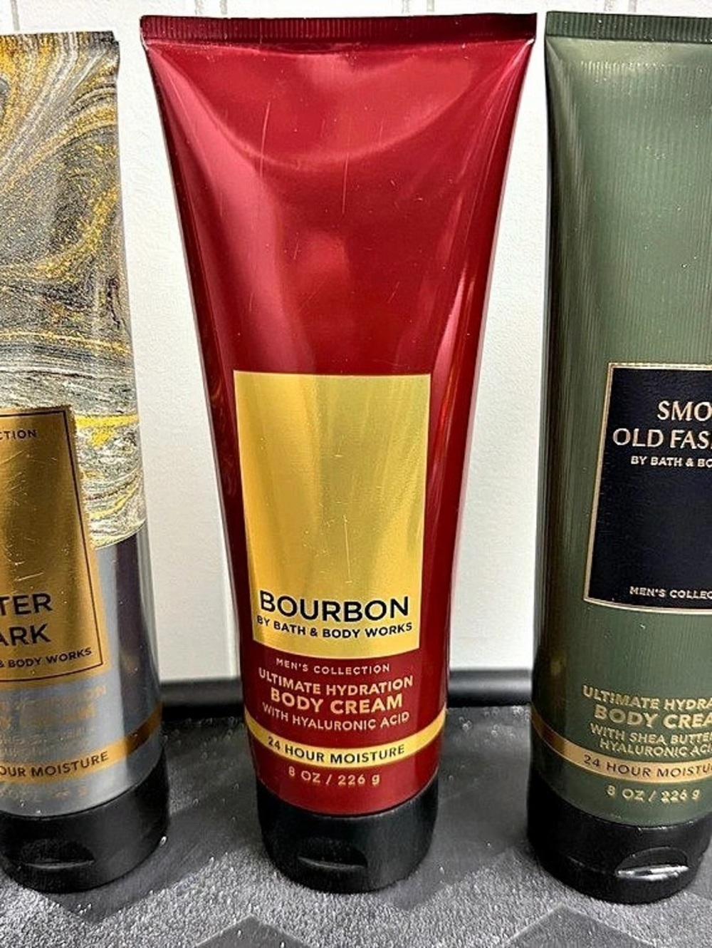 Bath & Body Works Men’s Collection - Set of 3 Full Size 8oz Body Creams